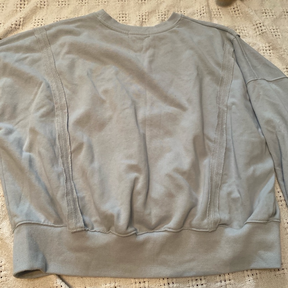 Light Blue Sweatshirt